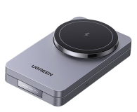 UGREEN Ładowarka indukcyjna 2w1 W528 do iPhone AirPods 20W szara - 1513453 - zdjęcie 2